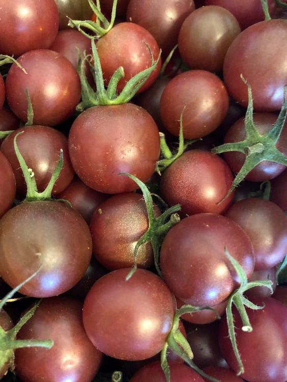 Graines de tomate cerise Black Cherry